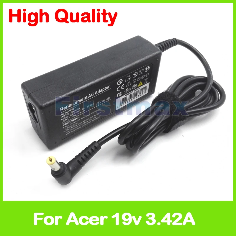 65 Вт 19 в 4530 А Блок питания переменного тока для Acer TravelMate 4720 4730 4740 4750 6452 6492 6493 6495 8472