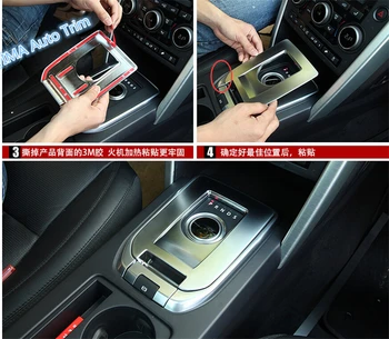 

Lapetus Interior Styling Console Gear Shift Knob Shifter Panel Decor Frame Cover Trim For Land Rover Discovery Sport 2015 - 2019