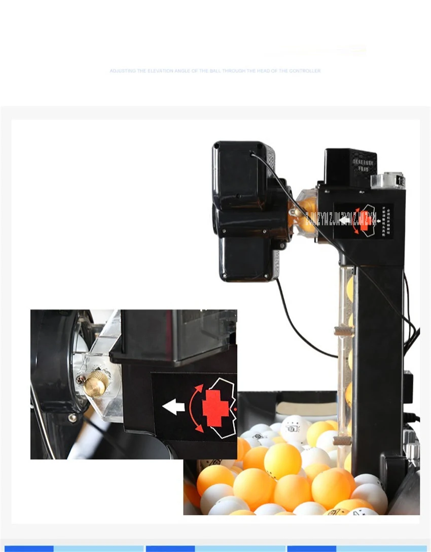 1 шт. JT-A роботы для настольного тенниса, Шариковые машины, автоматическая шариковая машина 36 вращений, домашняя машина для тренировки с сетчатым покрытием 100-240 В