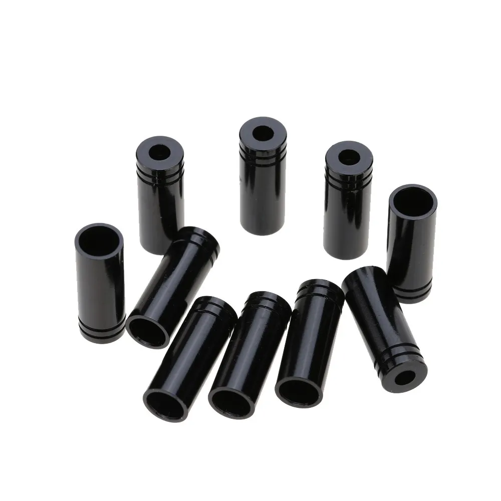 10PCS MTB Bicycle Derailleur Shifter Cable End Tip Caps Bicycle Repair