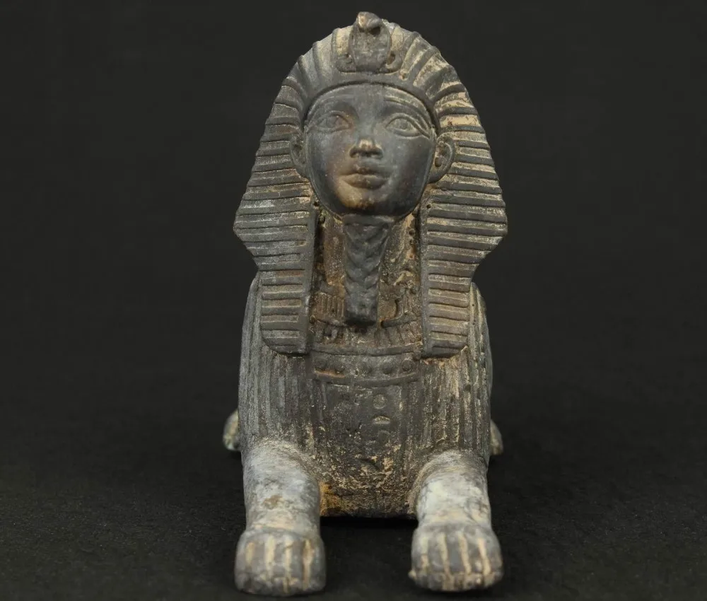 

fafa8800113<< Amazing Asian Old Bronze Collectable Hand Carved Pharaoh Ornament Statue Figure