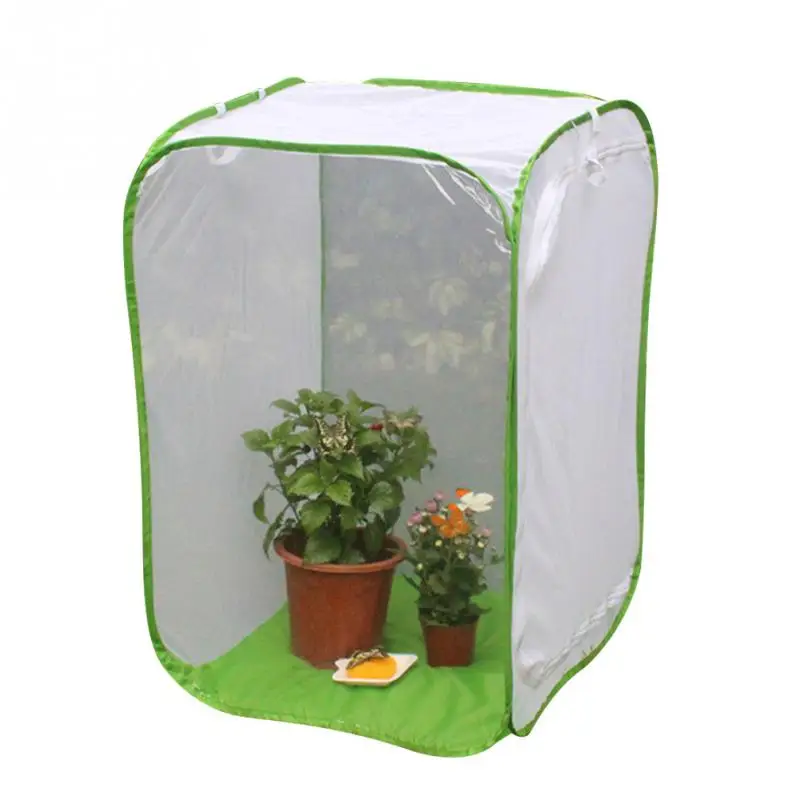 

Butterfly Insect Habitat Cage Mesh Terrarium Butterfly Mantis Stick Praying Housing Enclosure Breeding Cage 3 Sizes