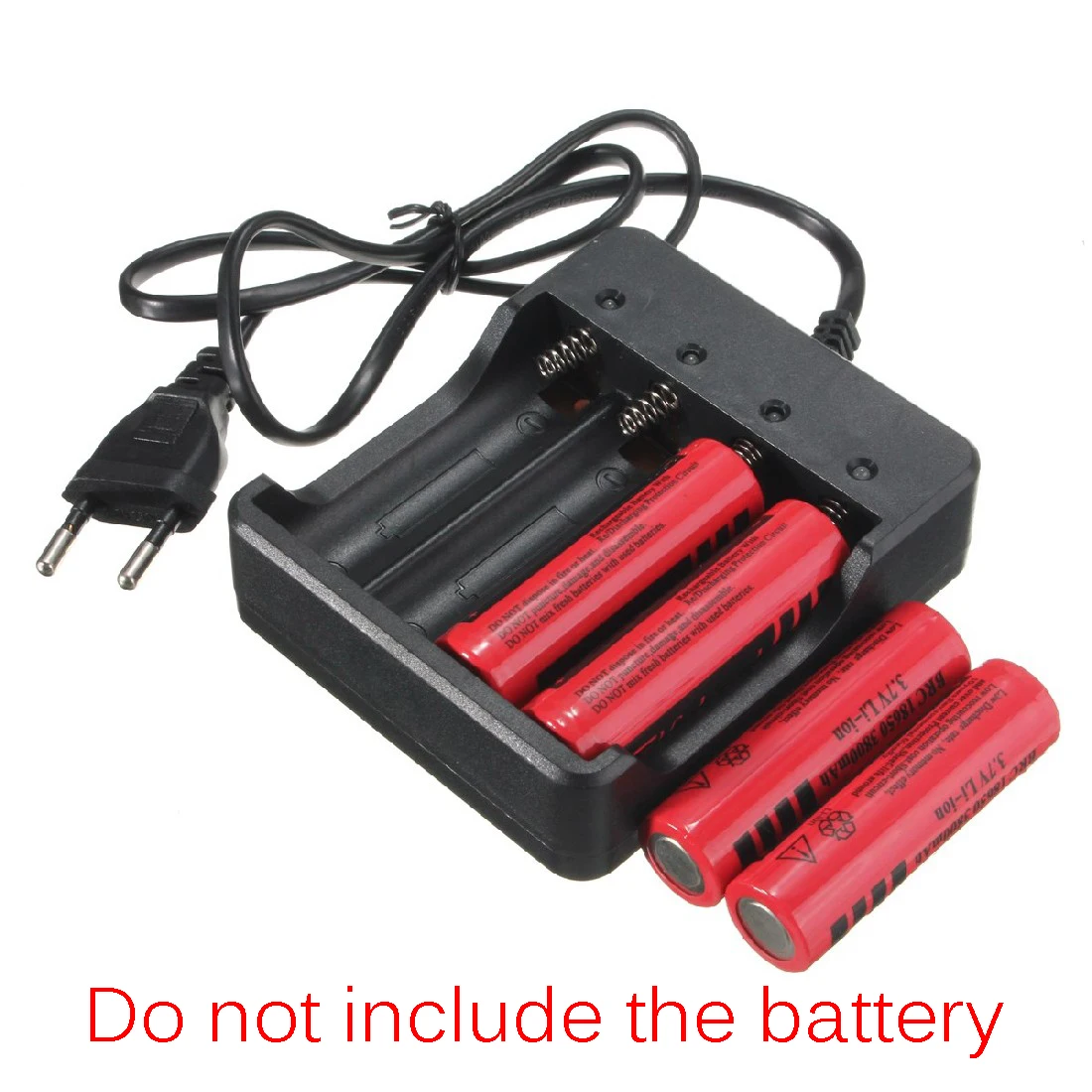 centechia Eu Plug 4Slots Intelligent Battery Charger With Short Circuit Protection 18650 Lithium Ion Rechargeable Battery-in Chargers from Consumer ...