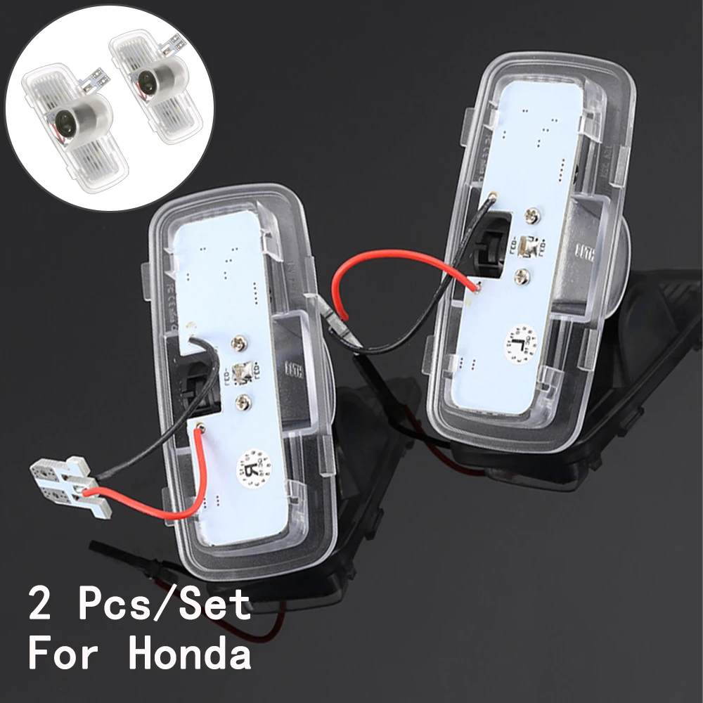 

With Logo LED Courtesy Lens Include 2Pcs/Set 5W Only For Honda/Accord/Crosstour Ghost Shadow Projetor