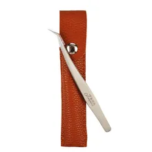 Новинка 1 шт Профессиональные прочные прецизионные ресницы прививки нержавеющая сталь tweezers ногтей X8152 5Up