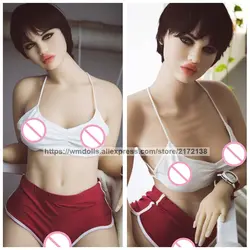 WMDOLL 156 см секс Робот куклы реалистичные огромный зад искусственной вагины сексуальные игрушки для мужчины силиконовые секс куклы