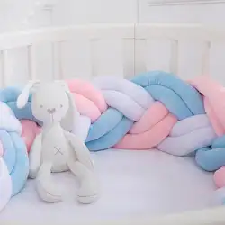 200 см 6 нитей мягкая детская кровать детская кроватка с амортизатором по бокам Новорожденные бортики в детскую кровать Защитная кроватка