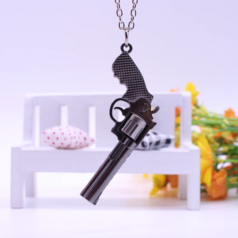 New Arrival 3D Hot Game Weapon Gun Model Necklaces Cool Metal Revolver Pistol Necklace Vintage Necklaces&Pendants Free Shipping New Arrival 3D Hot Game Weapon Gun Model Necklaces Cool Metal Revolver Pistol Necklace Vintage Necklaces&Pendants Free Shipping