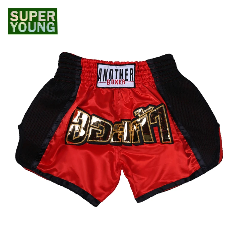 Men Grappling Muay Thai Children MMa Fight Sanda Kick Boxing Fitness Shorts Boy Girl Trunks Kids Women Kickboxing Training Pants