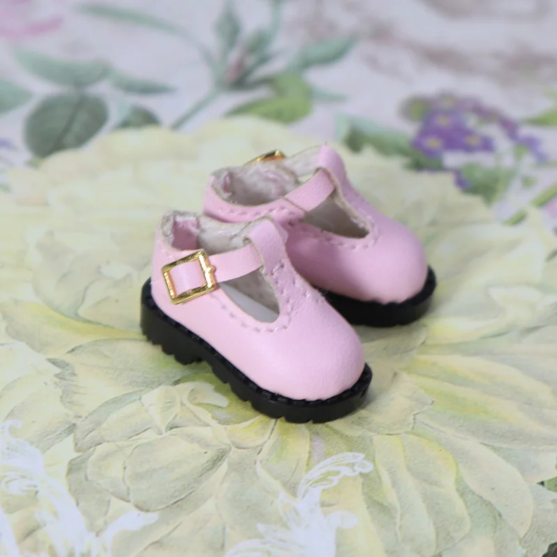 Shoes for 1/6 Blyth doll cute leather shoes 3.3cm in six colors suitable for JOINT body Free shipping