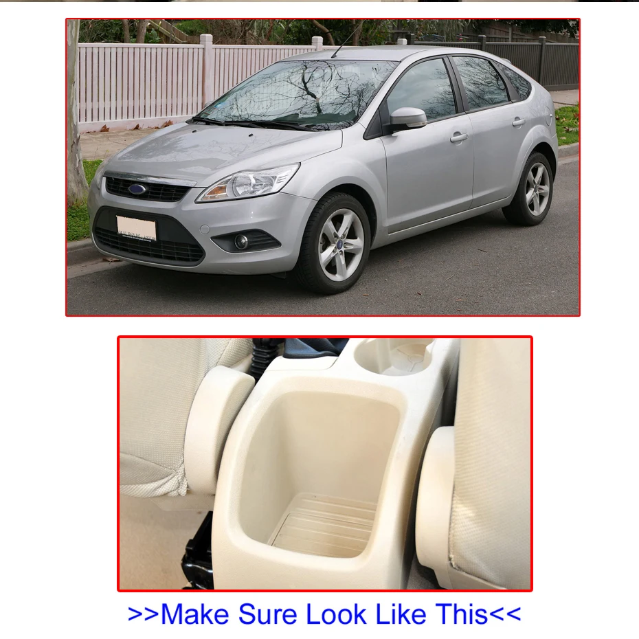 Автомобильный Стайлинг черный Центральный приставка для Ford Focus MK2 2005 2011 новый