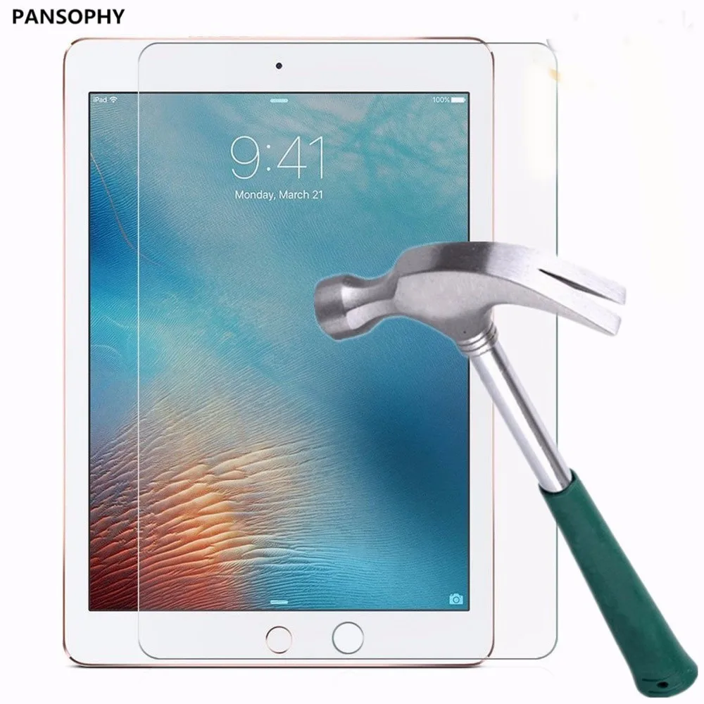 For Apple iPad 9.7 inch Full Screen Protector Tempered Glass HD 0.3mm