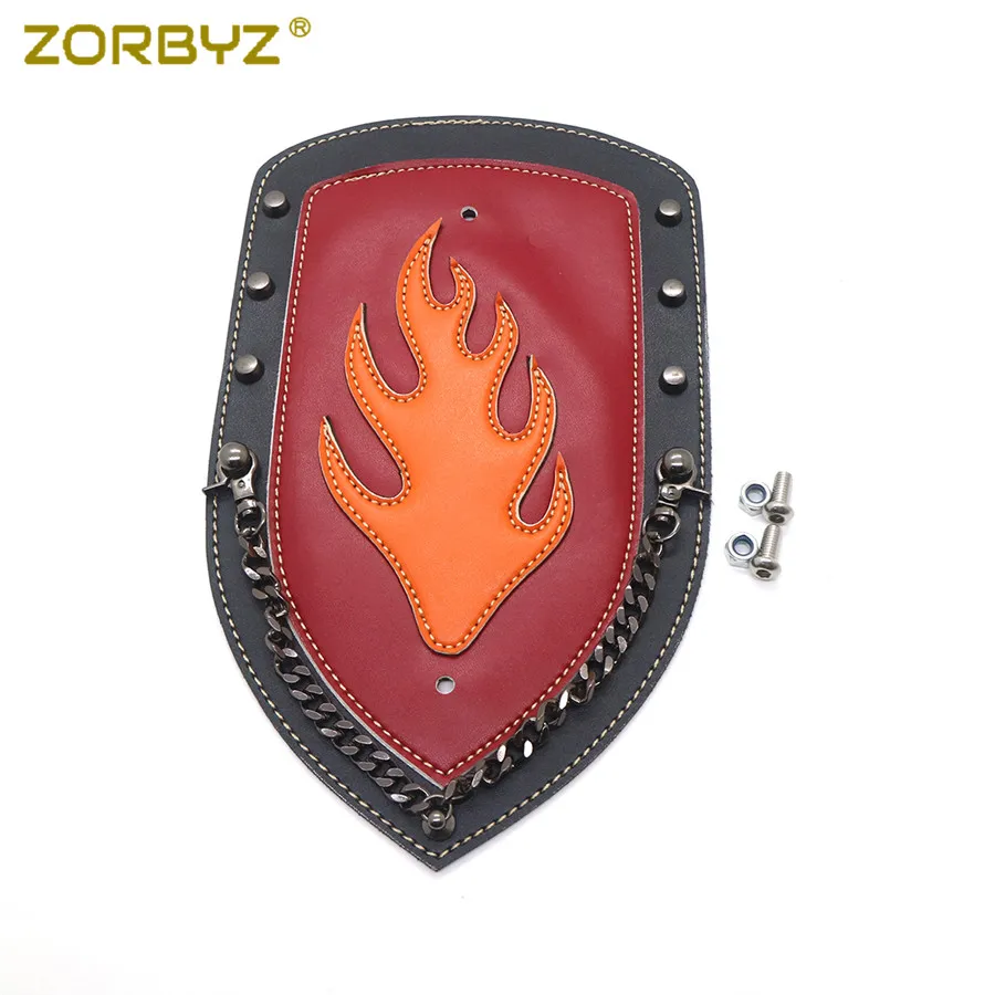 ZORBYZ Мотоцикл Пламя искусственная кожа простое заднее крыло для Harley Sportster XL Solo Seat на 2004