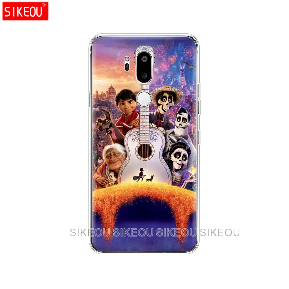 Силиконовый чехол для телефона LG G7 Q8 Q6 G6 MINI G5 V30 V7 V9 k10 k8 X POWER 2 coco с мексиканским