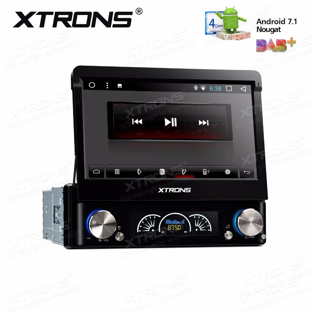 Best 7" Detachable Panel Design Quad Core Android 7.1 Nougat OS 1 Din Car DVD Single Din Car Multimedia One Din Car Radio 3