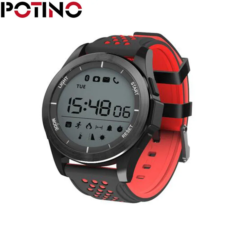 Potino F3 Смарт часы браслет IP68 Водонепроницаемый Пеший Туризм спортивный Smartwatch