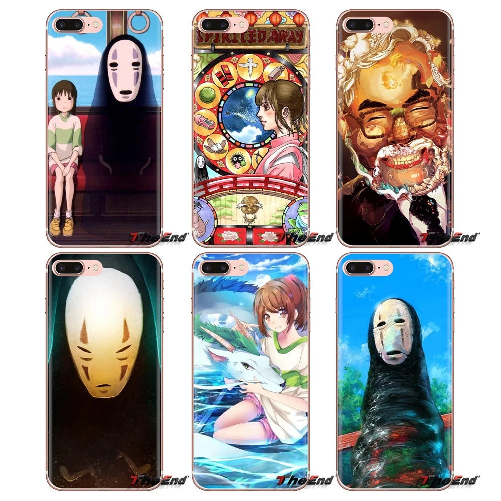 

TPU Skin Cover For Huawei G7 G8 P7 P8 P9 P10 P20 P30 Lite Mini Pro P Smart Plus 2017 2018 2019 Studio Ghibli anime Spirited Away