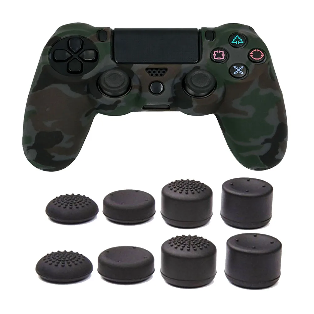 PS4 Controller silicone case dark green