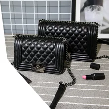 Women shoulder bags Handbags High Quality Lady Quilted Plaid Chain Crossbody Bags female women leather handbags sac a main femme