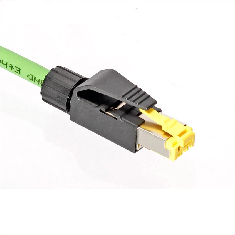 10 шт. 4pin промышленный Ethernet Profinet/Ethercat соглашение RJ45 разъем Cat5e/Cat6 RJ45