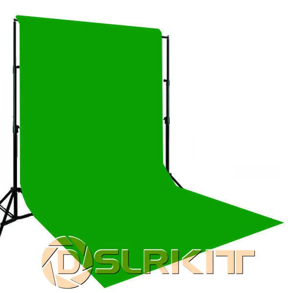 

Photo lighting studio Chromakey green screen Muslin background backdrop 3X6M