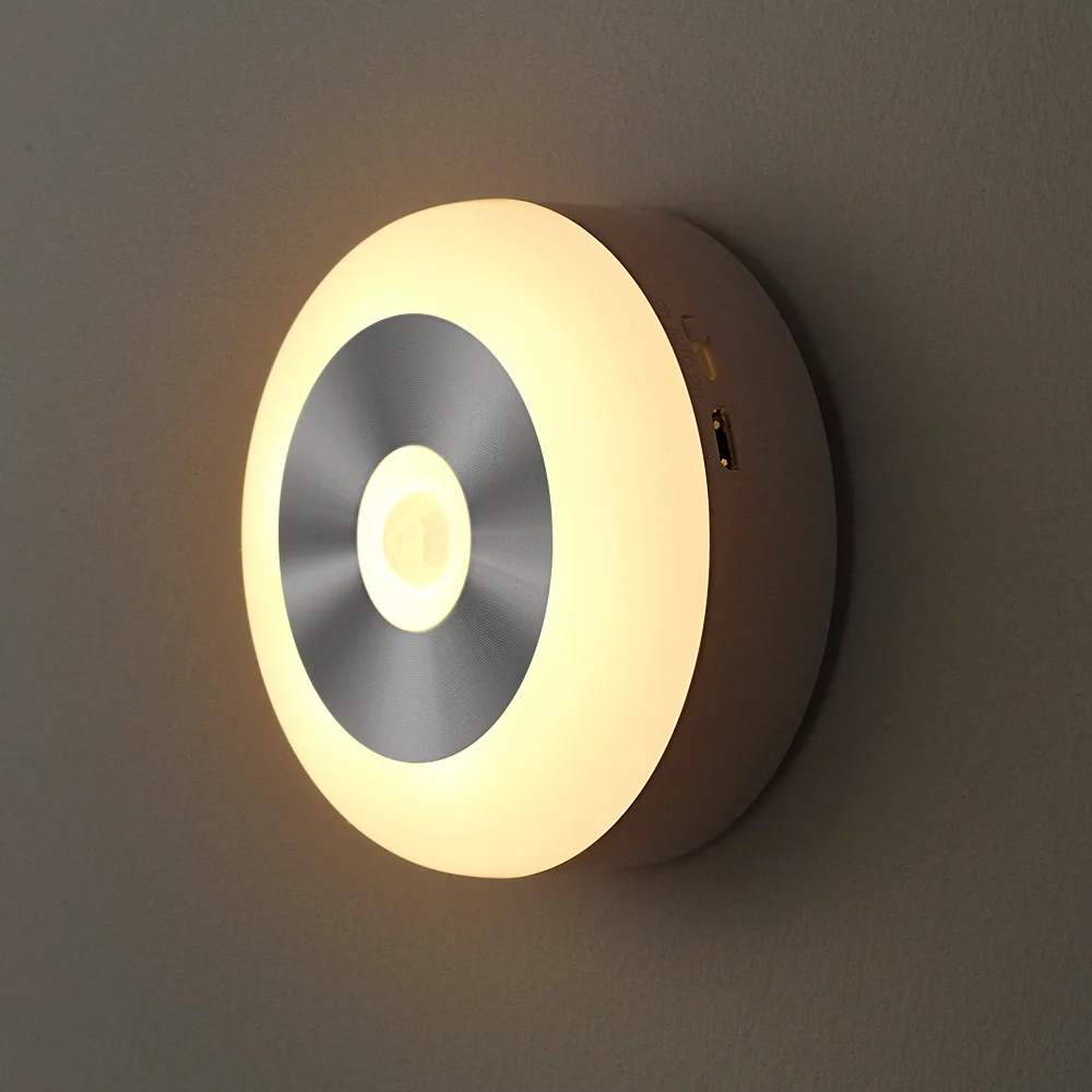 

LED Body Sense Night Light Lamp LED Corridor/Cabinet/Kitchen/Washroom Lamp USB LED Automatic Lighting Sense Light Lamp