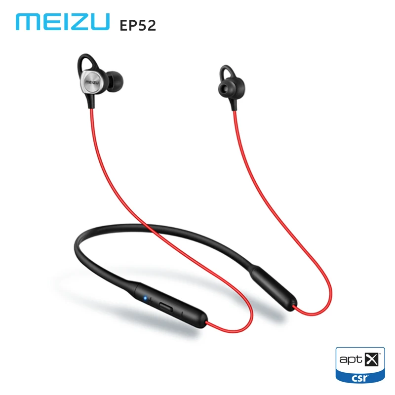 Meizu ep52 Спорт наушники беспроводные Bluetooth вкладыши IPX5 водонепроницаемый aptX с