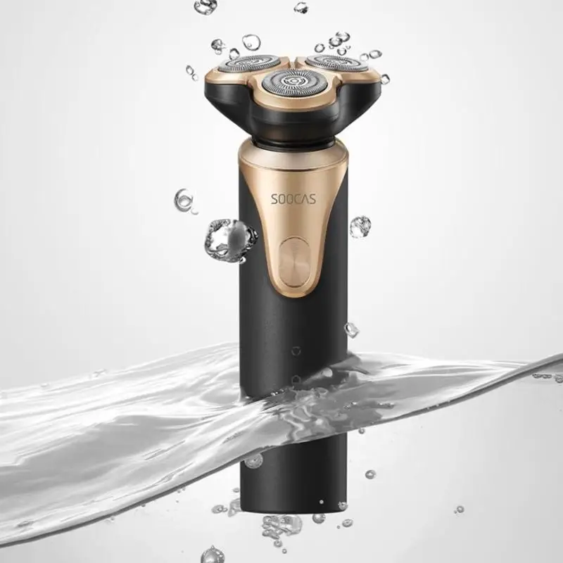 

Xiaomi SOOCAS LINGLANG S3 Electric Shaver For Men Washable USB Rechargeable Wireless 3D Smart Control Shaving Beard Machine