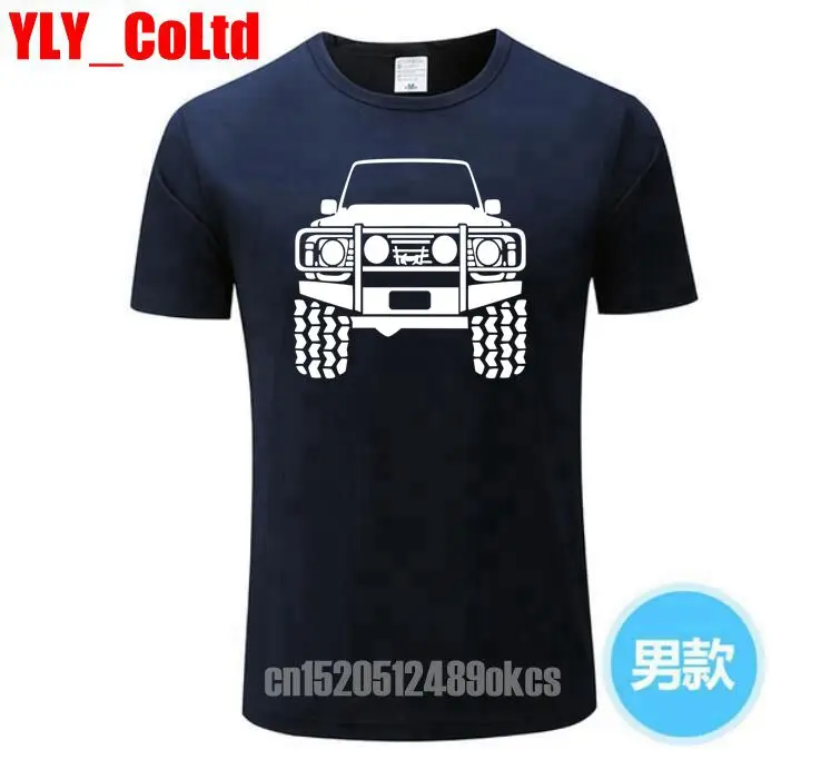 

Brand New Nissan TShirts Men's Car 15 Color TShirt PATROL Nissan offroad 4x4 Y60 1 Y61 T Shirt Men 100% Cotton T-Shirt 00255