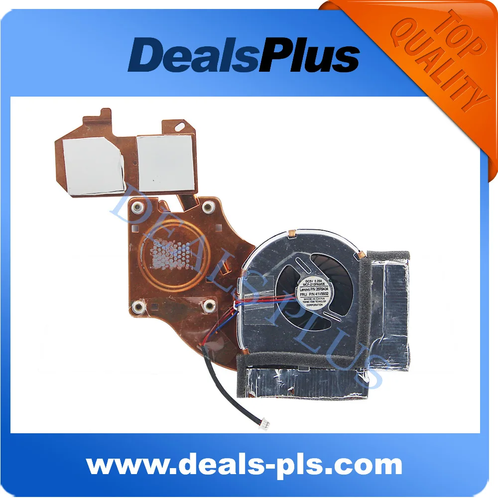 

NEW For IBM Thinkpad T60 T61 Series CPU Cooling Fan MCF-210PAM05 41V9932 26R9434 Cooler Fan With Hestsink