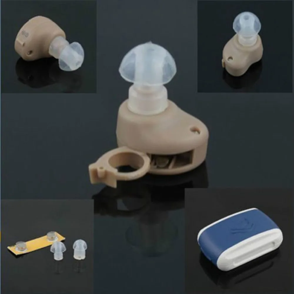 Axon In The Ear Hearing Aid Best Small Invisible Sound Amplifier Adjustable Tone Mini