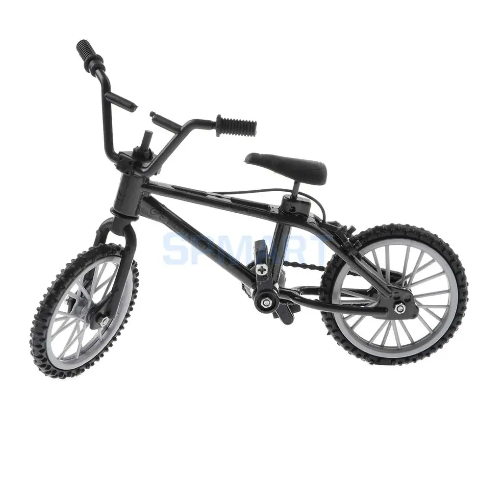 MagiDeal 1:24 Scale Mini Alloy Finger Bike Bicycle Diecast Model Desk Gadget Toy Children Friends Novelty Gift Ornament