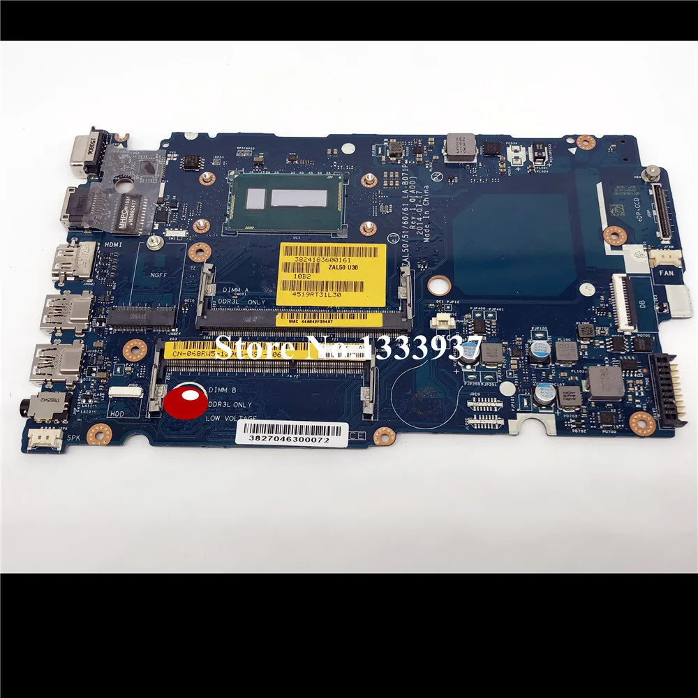 Материнская плата CN-068RW5 68RW5 068RW5 для ноутбука dell Latitude 3450 L3450 материнская SR27G