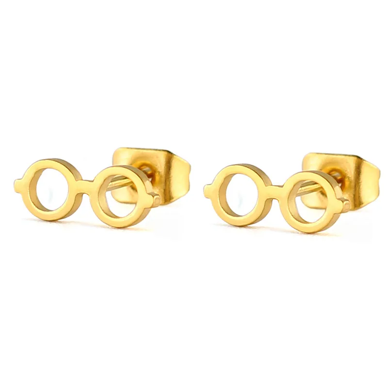 Titanium steel earrings
