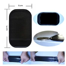 Универсальный многофункциональный автомобильный Противоскользящий коврик резиновый мобильный липкий коврик на приборную панель телефонная полка Противоскользящий коврик для gps MP3