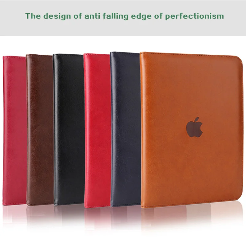 

Luxury PU Leather Wallet Smart Stand Case Cover For Pad 2 3 4 5 6/Air/Mini/Pro