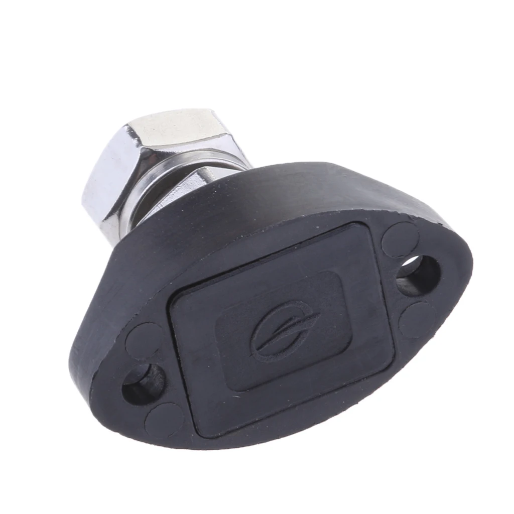 Black Junction Block Power Post Insulated Terminal Stud 8mm Stainless Steel