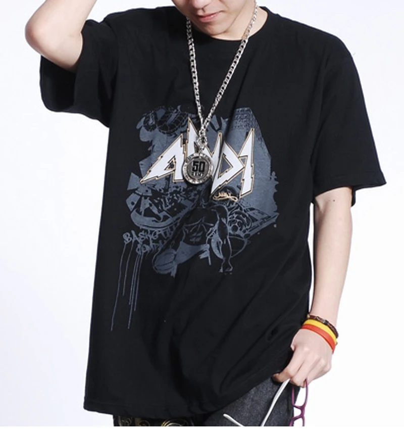 Streetwear Big Size Psychedelic Men's Tshirts Dark Souls  (10)
