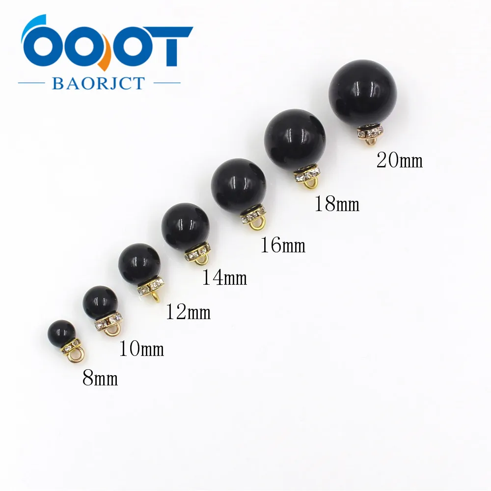 OOOT BAORJCT A 19512 529 10 шт./лот 8/12/20 мм Высококачественная Кнопка с имитацией жемчуга