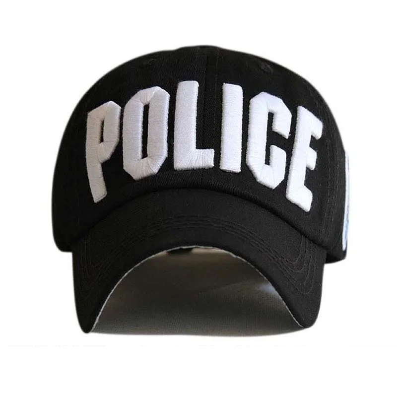 2 стиля вышивка &quotПолиция&quot &quotФБР&quot бейсбольная кепка с буквами Snapback головные