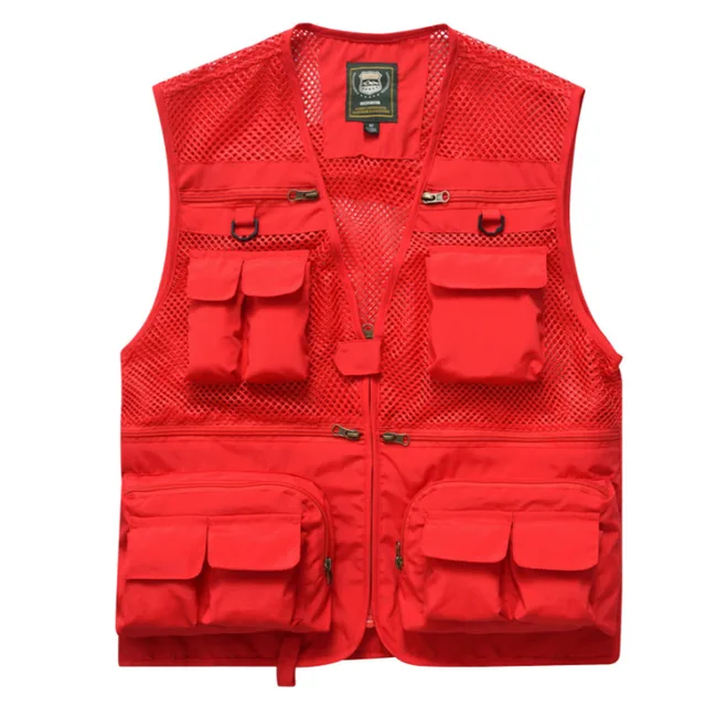 New Arrival Multi pockets Photography Cameraman Vest 68in Vests