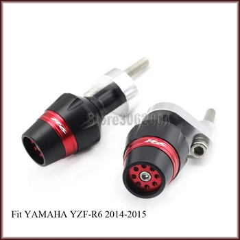 

RedFrame Slider Crash Protector Bobbins Falling Protection Motorcycle Accessories For YAMAHA YZFR6 YZF-R6 yzf r6 2014-2015 Red