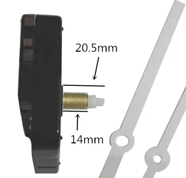 

10pcs New Clock Mechanism DIY Kit Mechanism For Clock Parts Wall Clock Quartz Long Hour Minute Hand Quartz Clock Movement