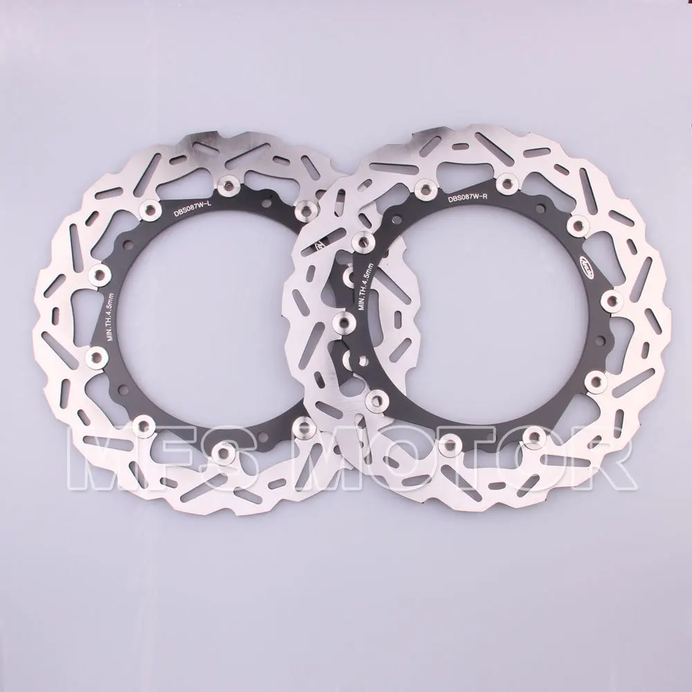 Motorcycle Part Front Brake Discs Rotor For BMW S1000RR 2009 2010 2011 2012 2013 2014 09 10 11 12 13 14 Black | Автомобили и