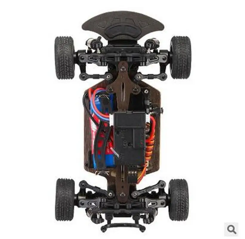 Мини радиоуправляемые автомобили с дистанционным управлением WLtoys A242 1:24 2 4G