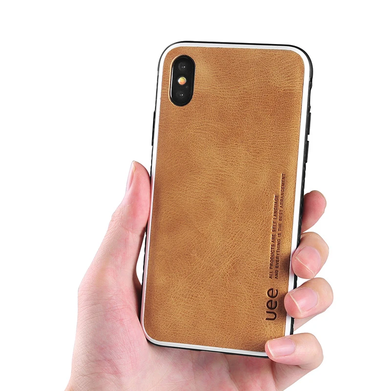 Чехол для телефона из натуральной кожи iPhone 11 pro max xs XR полноразмерный Мягкий
