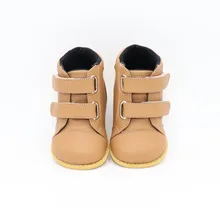 Tipsietoes Children’s shoes autumn and winter 2018 children Korean version of Martin leather fashion snow ankle boots New Boy
