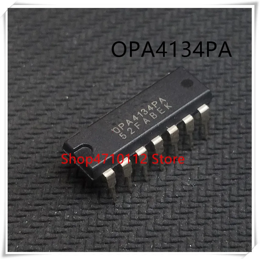 Новинка 10 шт./лот OPA4134PA OPA4134 DIP-14 IC | Электроника