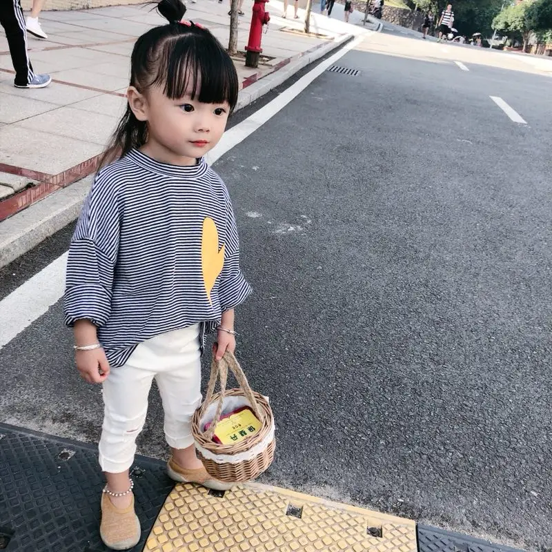 Stylish Wicker Woven Basket for Children Kids Girls Mini Bags Coin Keys Purse Messenger Handbags Women Summer Beach Travel Bag