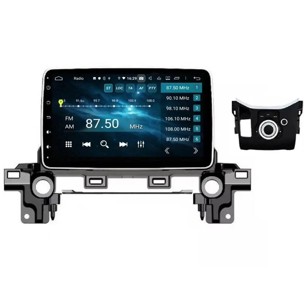 Cheap DSP 1024*600 1 din Android 9.0 Car dvd Player for Mazda CX-5 CX5 2017 2018 2019 Stereo Radio GPS Bluetooth 4.2 WIFI USB DVR OBD 2